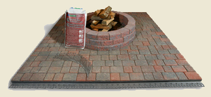 Paved Patio Kit - Do it yourself