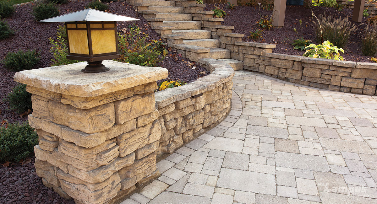 COLUMN hardscaping cap - beauty and function