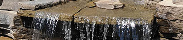 Waterfall Installation - stone waterfalls