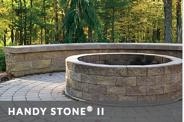 Handystone - For Small Retaining Walls and Curved Projects