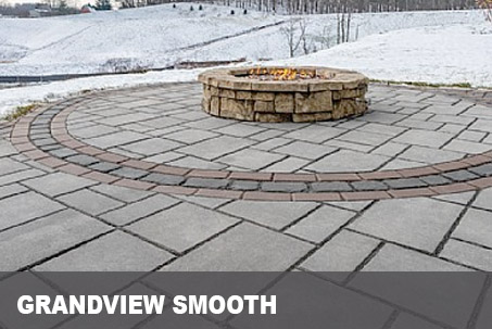 Grandview Smooth Pavers - Paving Stones for driveway, patios and sidewalks