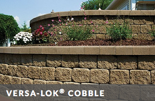Cobble Weathered Look Retaining Wall Block