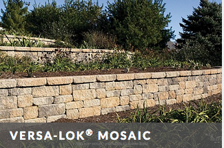 Mosiac Wall Block - Unique Retaining Walls